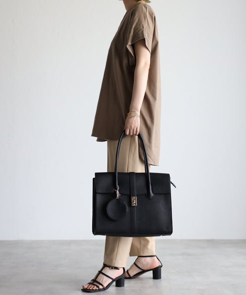 【雑誌掲載・guscio人気商品】エレガンストートバッグ 17-0994